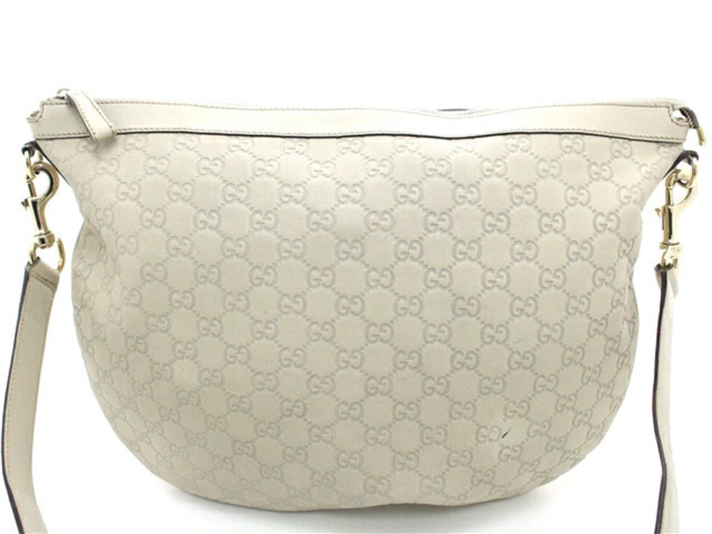 Gucci shoulder bag Gucci Guccissima Ivory White Beige Cream limited edition